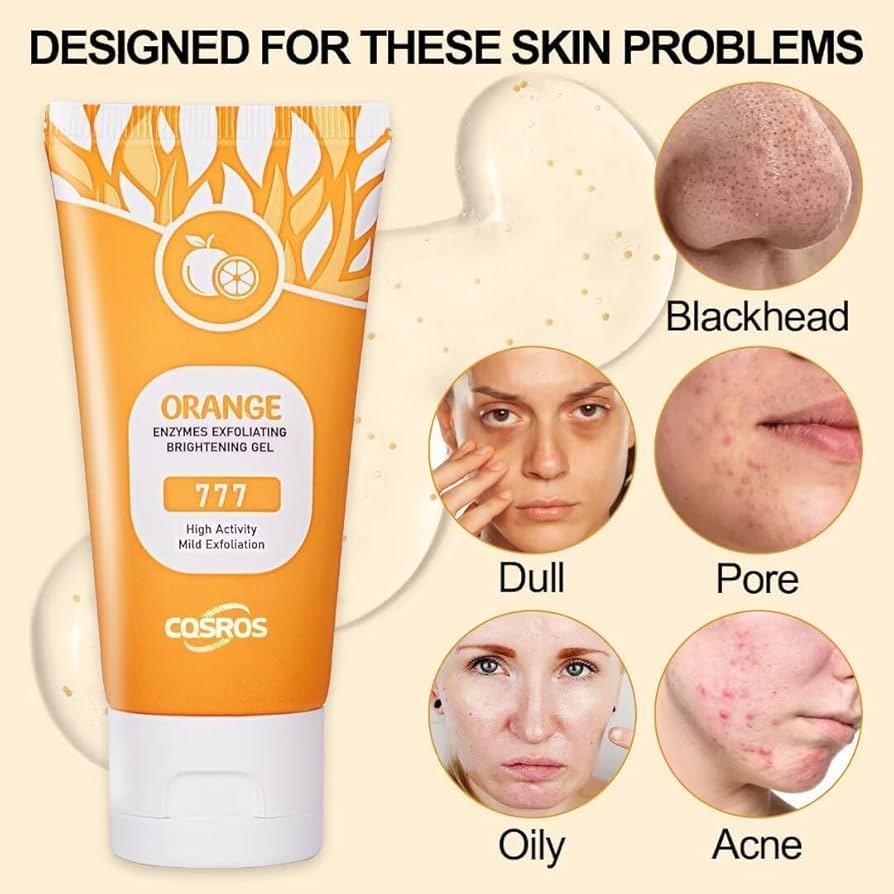 Orange Exfoliating Gel for Face & Body جل تقشير بالبرتقال للوجه والجسم